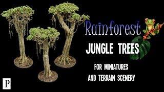 How To Make Rainforest Jungle Trees For Realistic Terrain Scenery