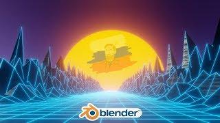 Ретро анимация в стиле 80-ых для EEVEE | Blender 2.8