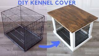 DIY Dog Kennel Cover