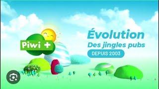 Evolution des jingles pubs de Piwi+ (depuis 2003) - #7