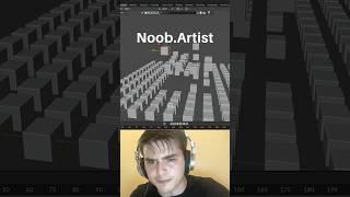 Noob vs Pro artist: proportional editing #blendertutorial #blender #blendercommunity #blender3d #b3d