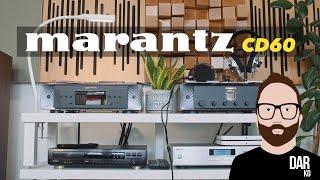 Once again, CD playback SOUNDS BETTER than streaming w/ MARANTZ CD60 (& Rotel CD11 Tribute)