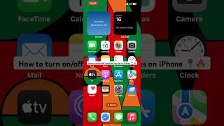How to turn off/on Location Services on iPhone #apple #howto #iPhone #locationservices #iostricks