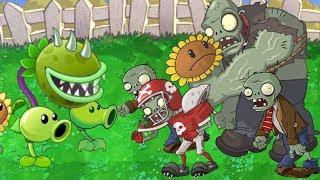 Plants vs. Zombies Animation Pvz 2 in the  World of Pvz1 Cartoon