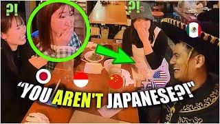 A Mexican guy walks into a Japanese bar - Makes CUTE JAPANESE FRIENDS when he speaks their language