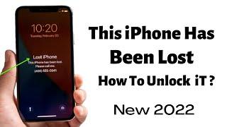 This iPhone Has Been Lost..? How To Unlock Lost/Stolen/Disabled/Unavailable/Security Lockout iPhone