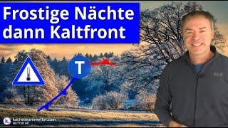 Nach Frost und Kälte wieder milder - neue Karten zu Weihnachten