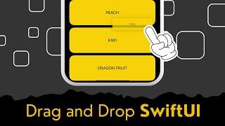 Drag And Drop List View | SwiftUI Tutorial
