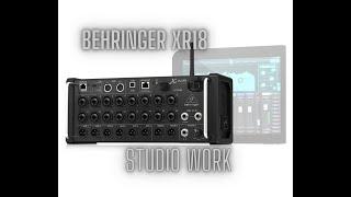 Behringer XR18. The best interface for your studio?