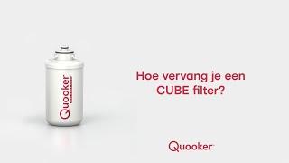 Een CUBE-filter vervangen