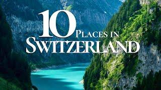 10 Most Beautiful Towns to Visit in Switzerland 4k | Switzerland 2024