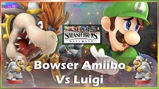 SSBU Bowser Amiibo Series | Bowser Vs Luigi