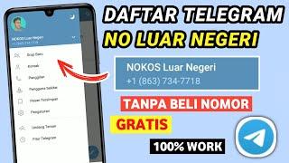 Cara Membuat Telegram Nomor Luar Negeri Gratis 100% Work