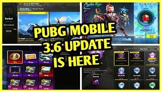 PUBG MOBILE 3.6 UPDATE IS HERE | NEW MYTHIC FORGE EVENT | ACHIEVEMENTS & NEW MODE | HOW TO UPDATE