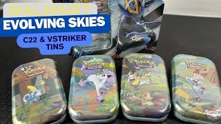 Empoleon v striker tin C22 mini tin evolving skies Walmart find