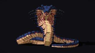 SoloCraft: Blue Venom Fanged Kasaka [Mythicmobs x Modelengine] #minecraft #sololeveling