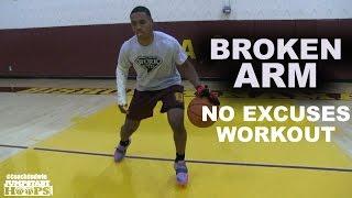 INSANE Broken Arm NO EXCUSES Workout (ft. Jamir Moultrie) - Coach Godwin Ep: 173