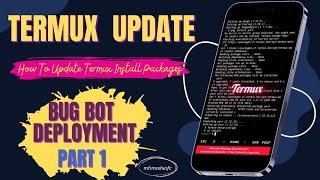 How to update Termux And Install Packages In Termux Part 1