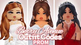 Berry Avenue PROM Outfit Codes