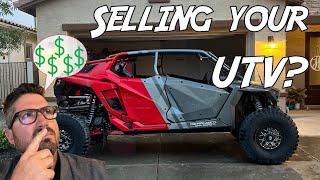 How to Sell a Used UTV