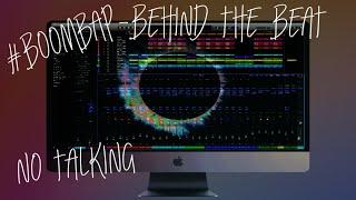 Making A Chill Boom Bap Beat | No Talking | Logic x