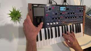 Korg's new multi/poly Virtual Analog Synthesizer! First Look!