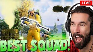 BEST Squad Action Gameplay With Insane Wins  PUBG MOBILE