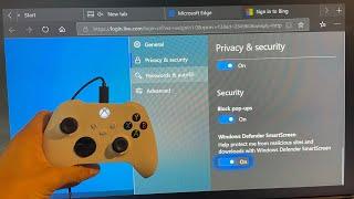 Xbox Series X/S: How to Enable Windows Defender SmartScreen in Internet Web Browser Tutorial! (2021)