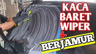 [MEMBERSIHKAN JAMUR KACA MOBIL] | kaca.mobil baret.wiper | DiY Glass.Cleaner