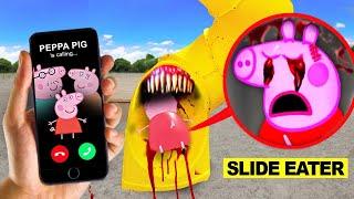 DROHNE ÜBERWACHT SLIDE EATER MIT PEPPA WUTZ AUF KAMERA UM 3 UHR MITTAGS!