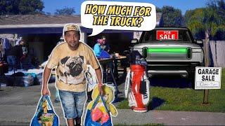 Using Only Garage Sales To Buy A New Truck! Part 4 | Desperation Will Kill Your Goals!