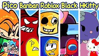 FNF TWIDDLEFINGER | Roblox VS BanBan VS Pico VS Hello Kitty VS Black Imposter (FNF Mod)