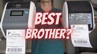 Brother's Best Wireless Thermal Label Printer for Shipping Labels? QL-1110NWB VS TD-4550DNWB Review