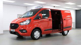 Ford Transit Custom 280 2.0 EcoBlue Trend Edition Race Red 5 Door Panel Van - AV71 HTX - VanStar