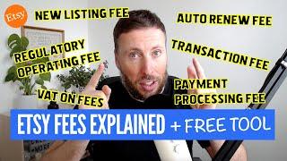 Etsy Fees Explained + FREE Etsy Fee Calculator