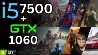i5 7500 + GTX 1060 Tested in 14 Games (2024) | 1080p