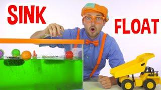 Sink or Float? | 1 HOUR of Educational Videos For Kids | Learning Videos For Toddlers | Blippi Toys