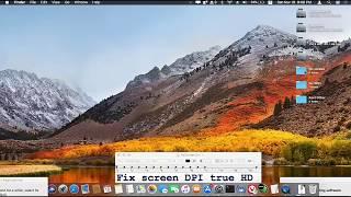 Fix Graphics on hackintosh mac OS High Sierra 10.13