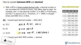  How to convert between BCD and decimal