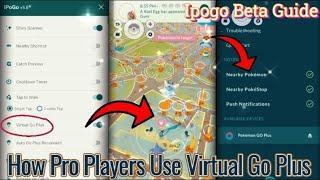 Best Trick to use Virtual go plus for free | Pokémon go free auto catching feature #hack #ipogobeta