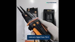 Voltímetro Digital Testo 750-3 - Eletrofrigor Produtos