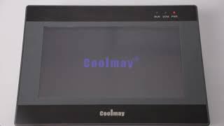 Coolmay 7 inch HMI touch panel PLC Interface cnc controller plc hmi