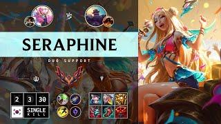 Seraphine Support vs Braum - KR Grandmaster Patch 14.12