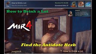 MIR4 How to Drink a Lot (Find the Antidote Herb)