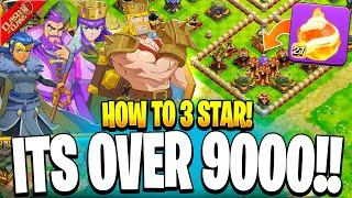 How to Easily 3 Star the ITS OVER 9000!! Challenge in Clash of Clans!