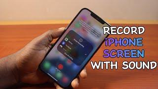 How to Record iPhone Screen with Sound on iOS 18