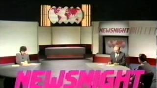 Newsnight BBC2 1980s