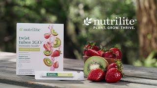 Tubitos 2GO de Nutrilite - Salud Inmunológica - Fresa y kiwi