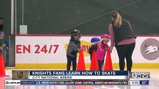 Kids learn to skate through VGK program