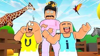 Upin & Ipin Pergi Melawat Zoo Negara ! | Robloxia Zoo | (Roblox Malaysia)